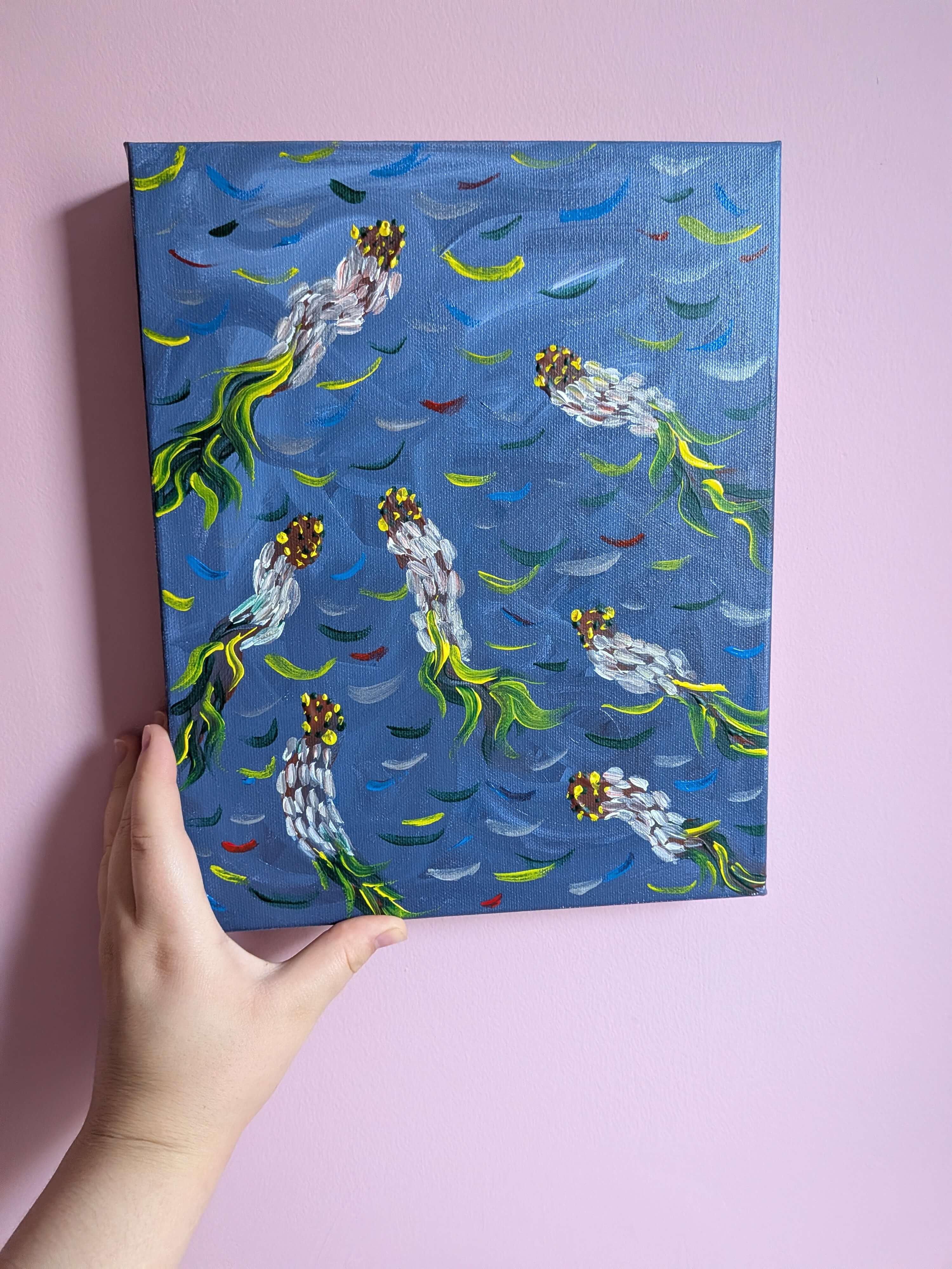 Acrylic painting