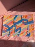 Abstract Art Print - Colourful
