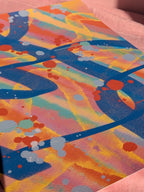 Abstract Art Print - Colourful