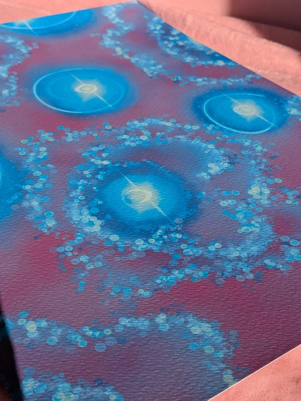 Abstract Art Print - Galaxy