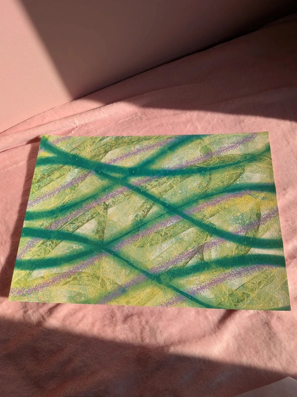 Abstract Art Print - Freshness