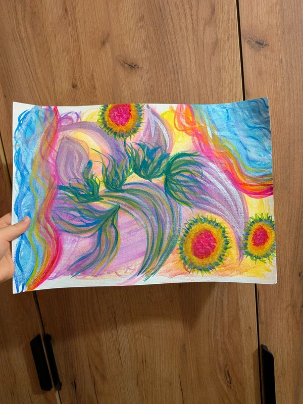 Watercolour painting - Water and pepper