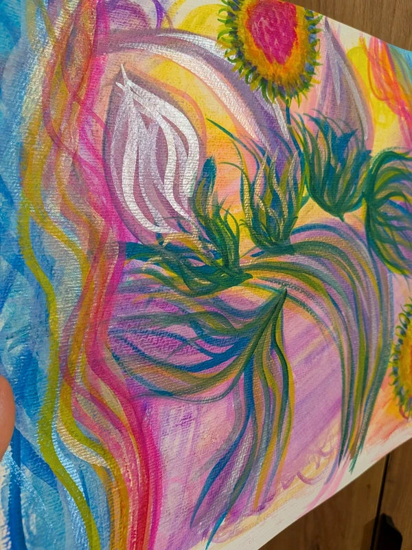 Watercolour painting - Water and pepper