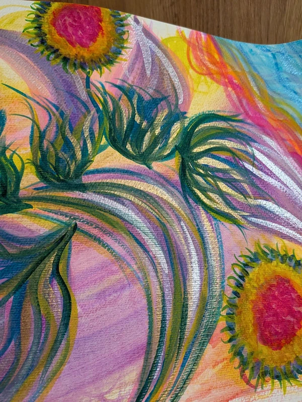 Watercolour painting - Water and pepper