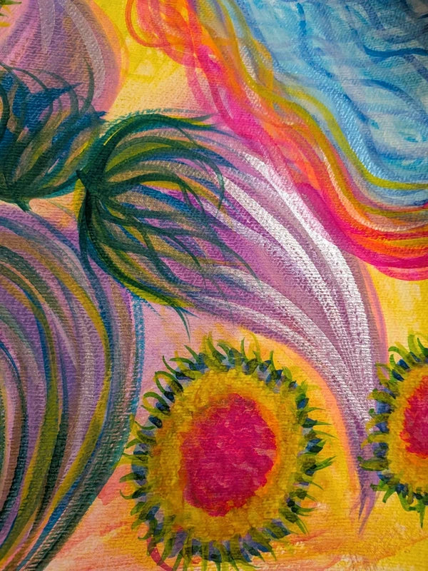 Watercolour painting - Water and pepper