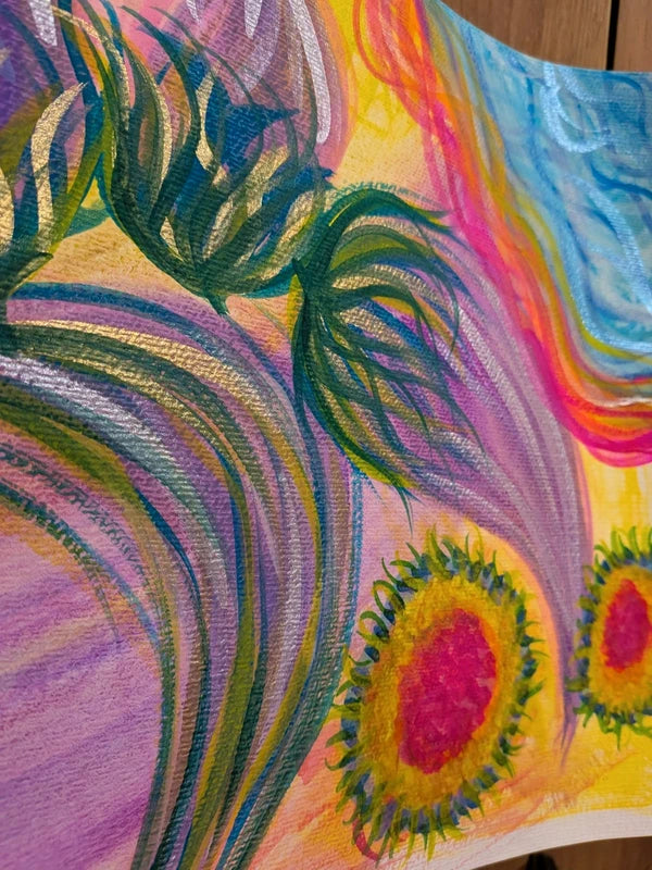 Watercolour painting - Water and pepper