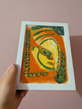 Oil painting - Abstract Art - Portrait