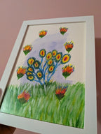 Watercolour painting - Overcome the fear