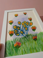 Watercolour painting - Overcome the fear
