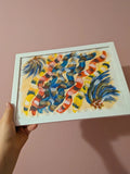 Abstract Acrylic painting