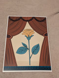 Flower on stage Art Print