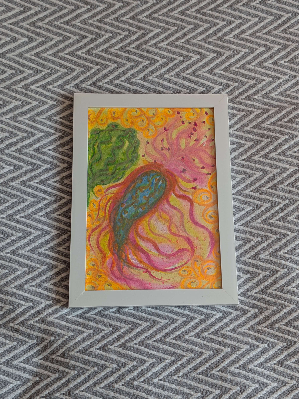 Watercolour painting - Peace, Wall Art, Home Decor