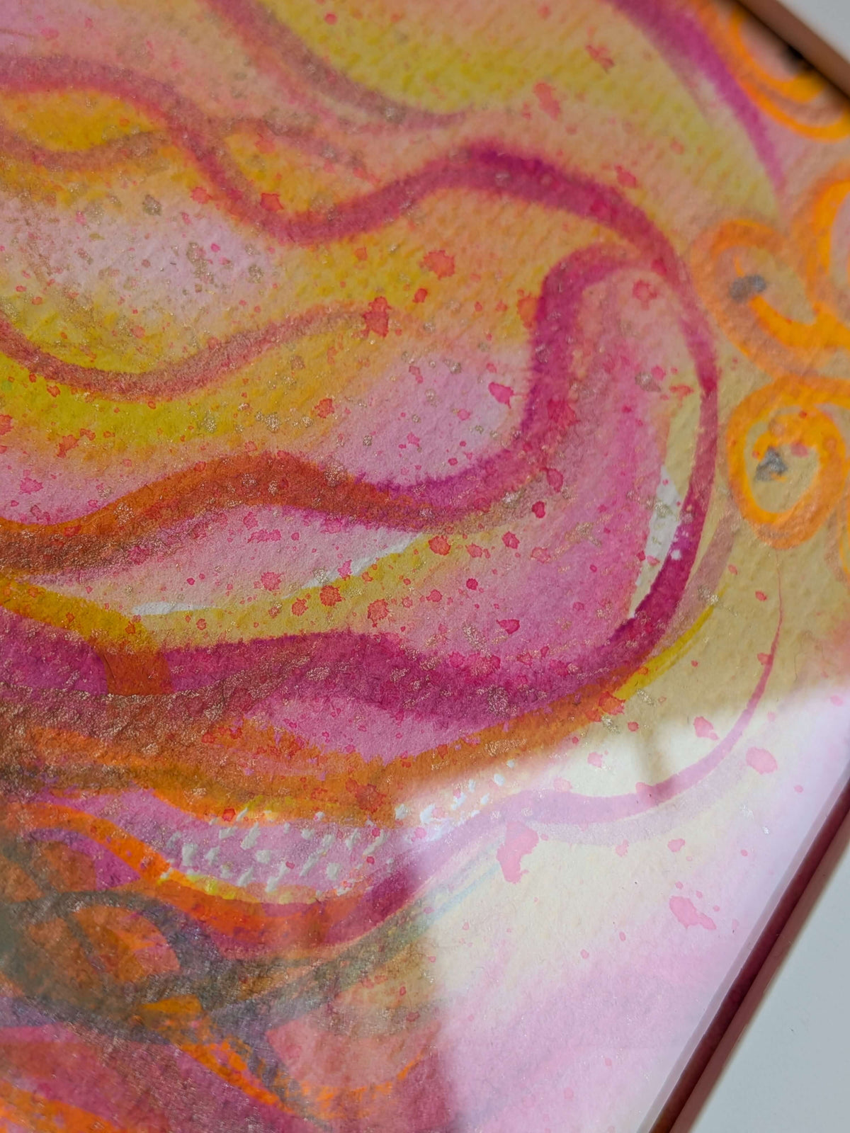 Watercolour painting - Peace, Wall Art, Home Decor