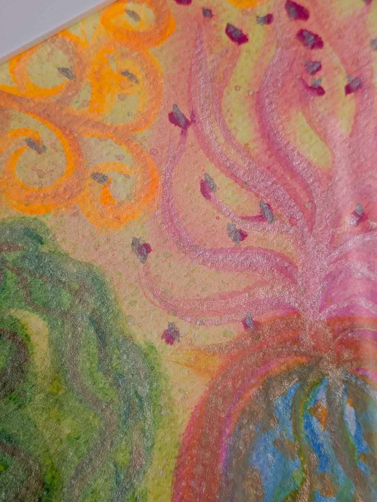 Watercolour painting - Peace, Wall Art, Home Decor