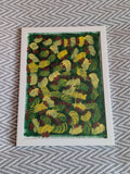 Acrylic painting - 3D traces,Wall Art, Home Decor