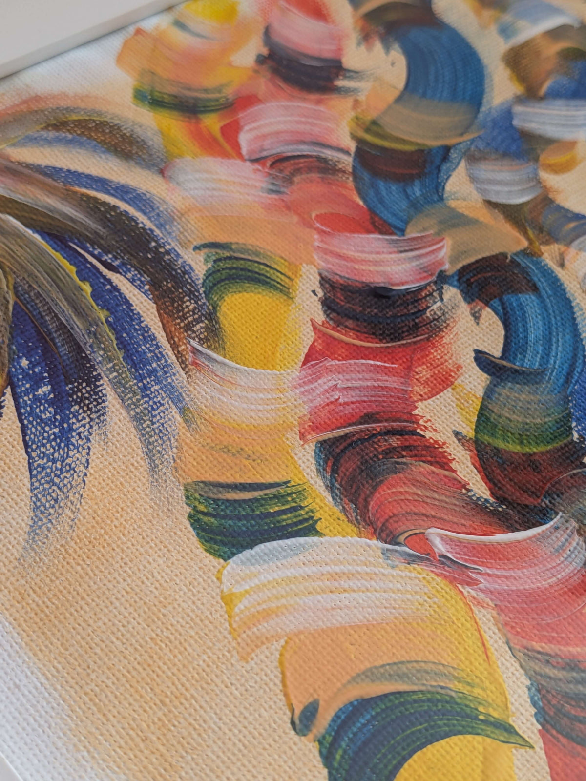 Abstract Acrylic painting, Wall Art, Home Decor
