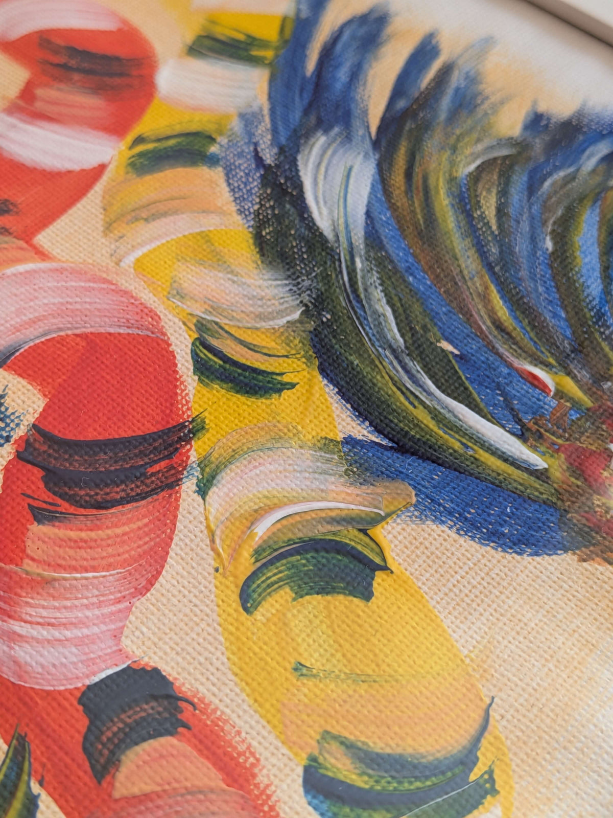 Abstract Acrylic painting, Wall Art, Home Decor