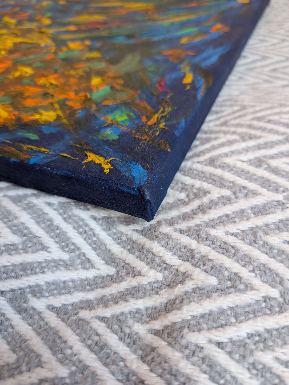 Abstract Wall Art, Oil painting - Choose Your Path Wisely