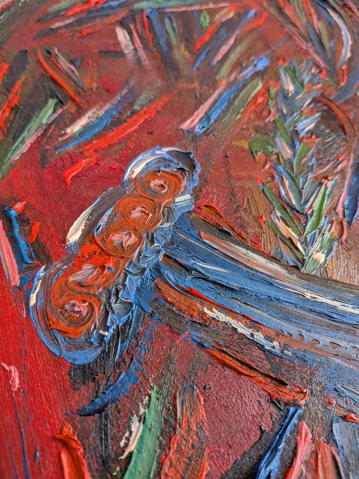 Abstract Wall Art, Oil painting - Carpet Symphony
