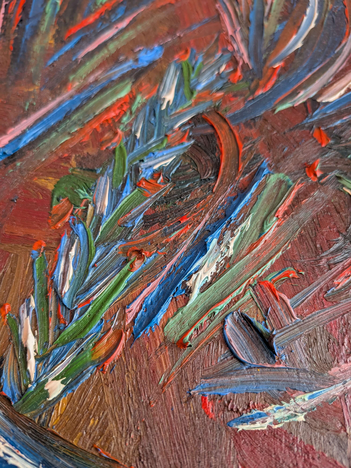 Abstract Wall Art, Oil painting - Carpet Symphony