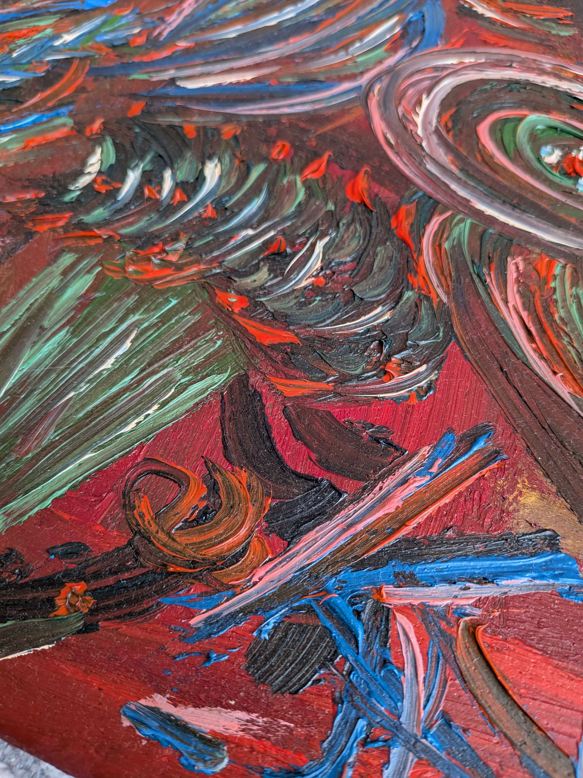 Abstract Wall Art, Oil painting - Carpet Symphony