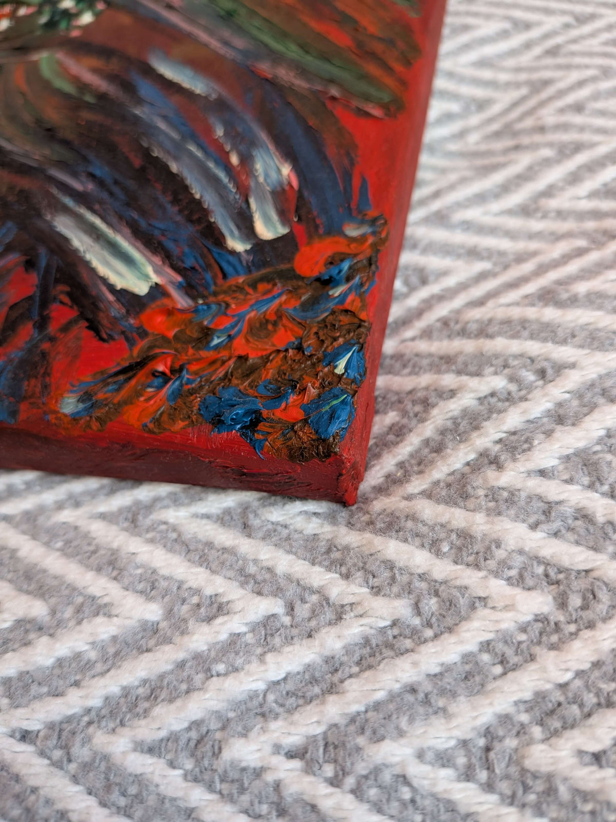 Abstract Wall Art, Oil painting - Carpet Symphony