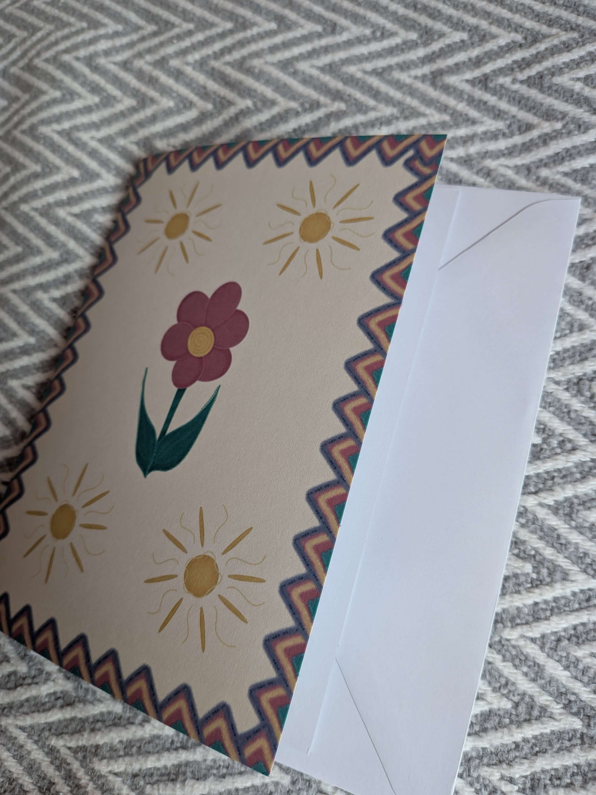 Spring Greeting Card, Botanical Floral, Stationery