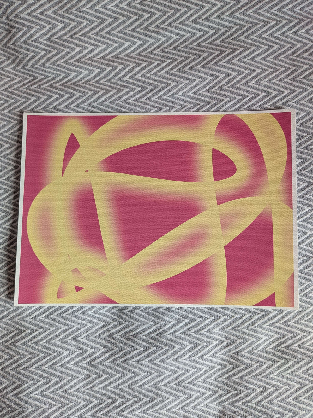 Abstract Art Print - Safe A3 Art Print, Home Decor, Modern Art, Philosophical Positive Decor, Unframed Wall Art
