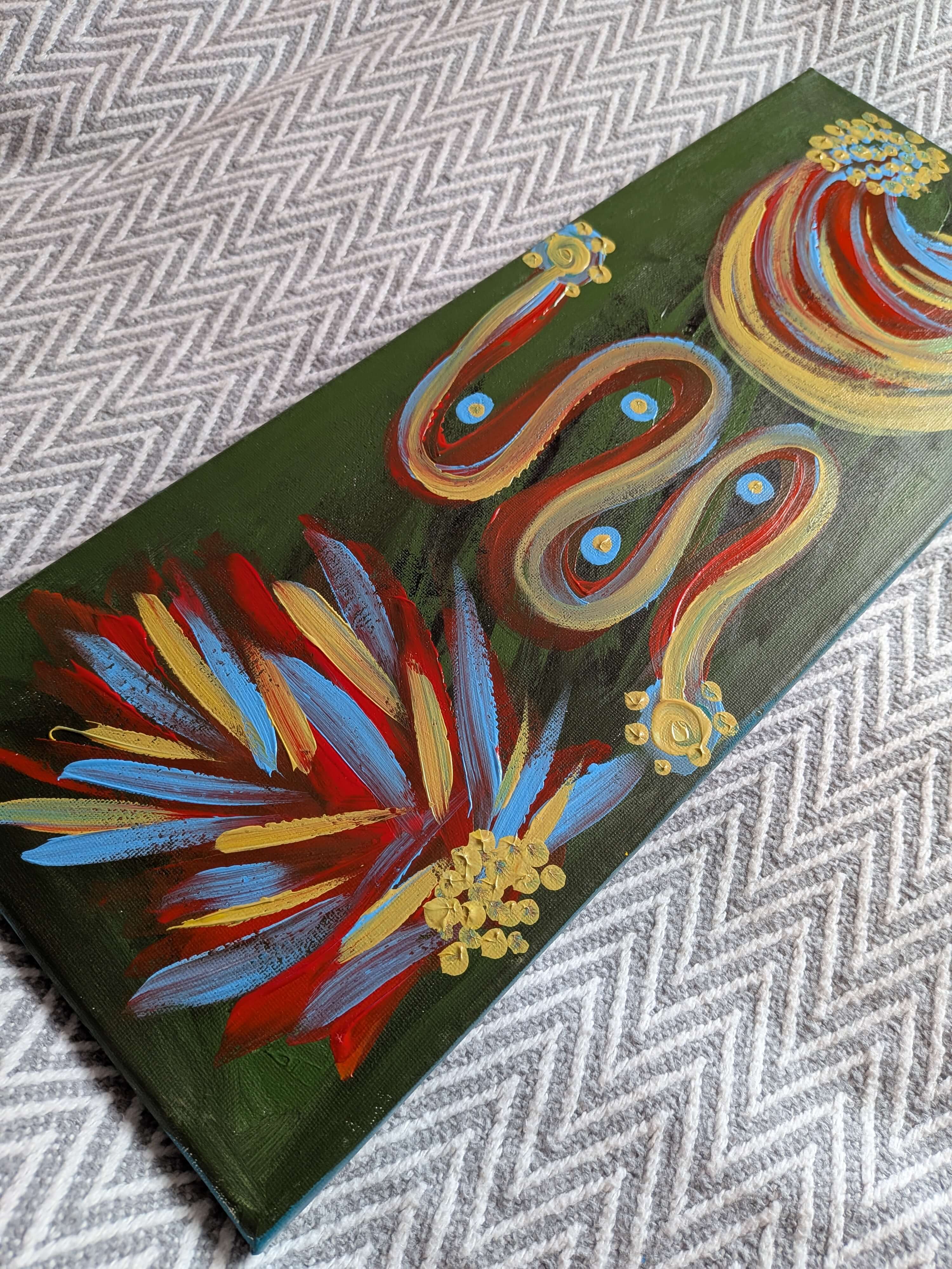 Abstract Wall Art, Abstract Art - Acrylic painting, Meditative