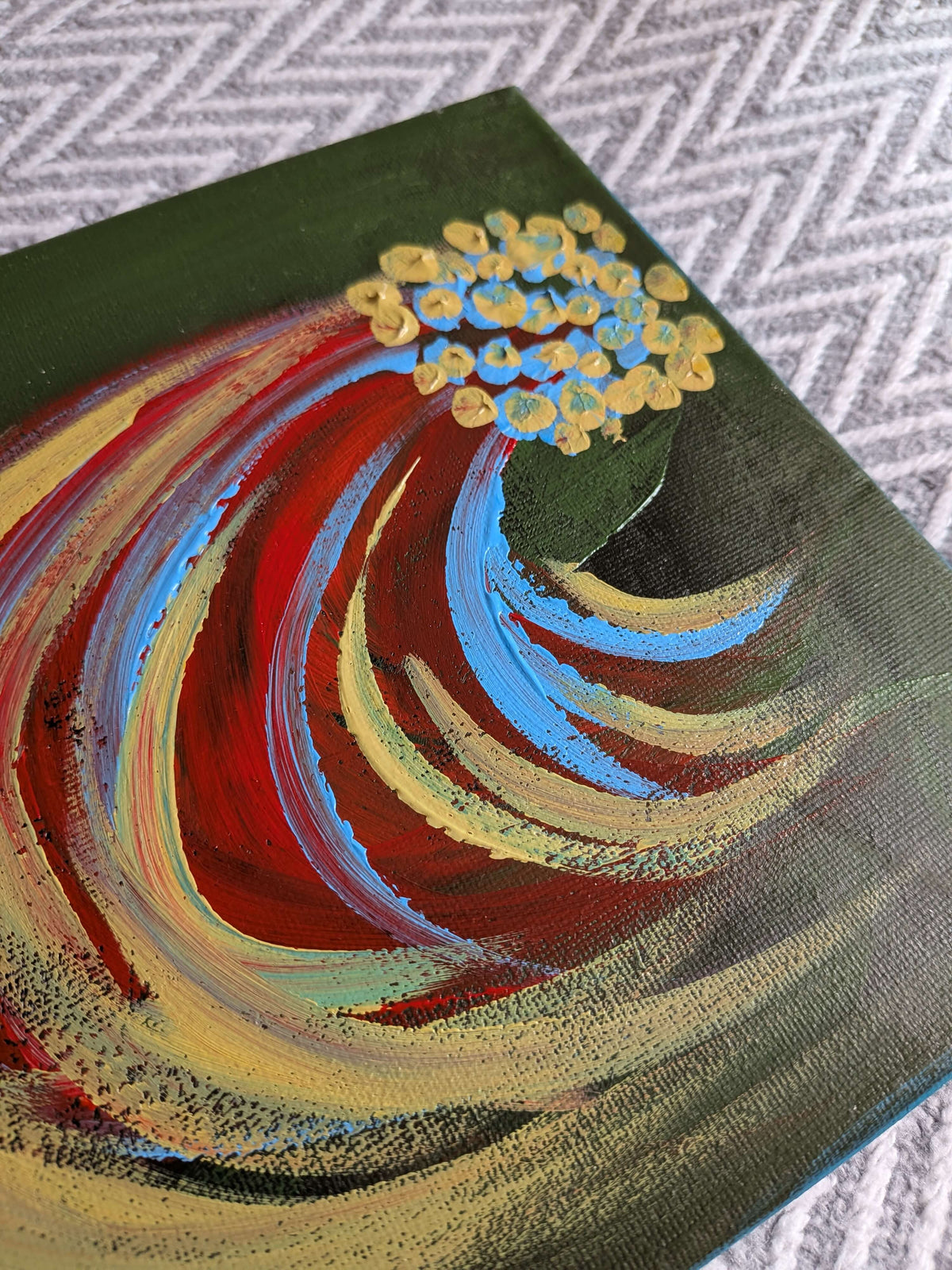 Abstract Wall Art, Abstract Art - Acrylic painting, Meditative