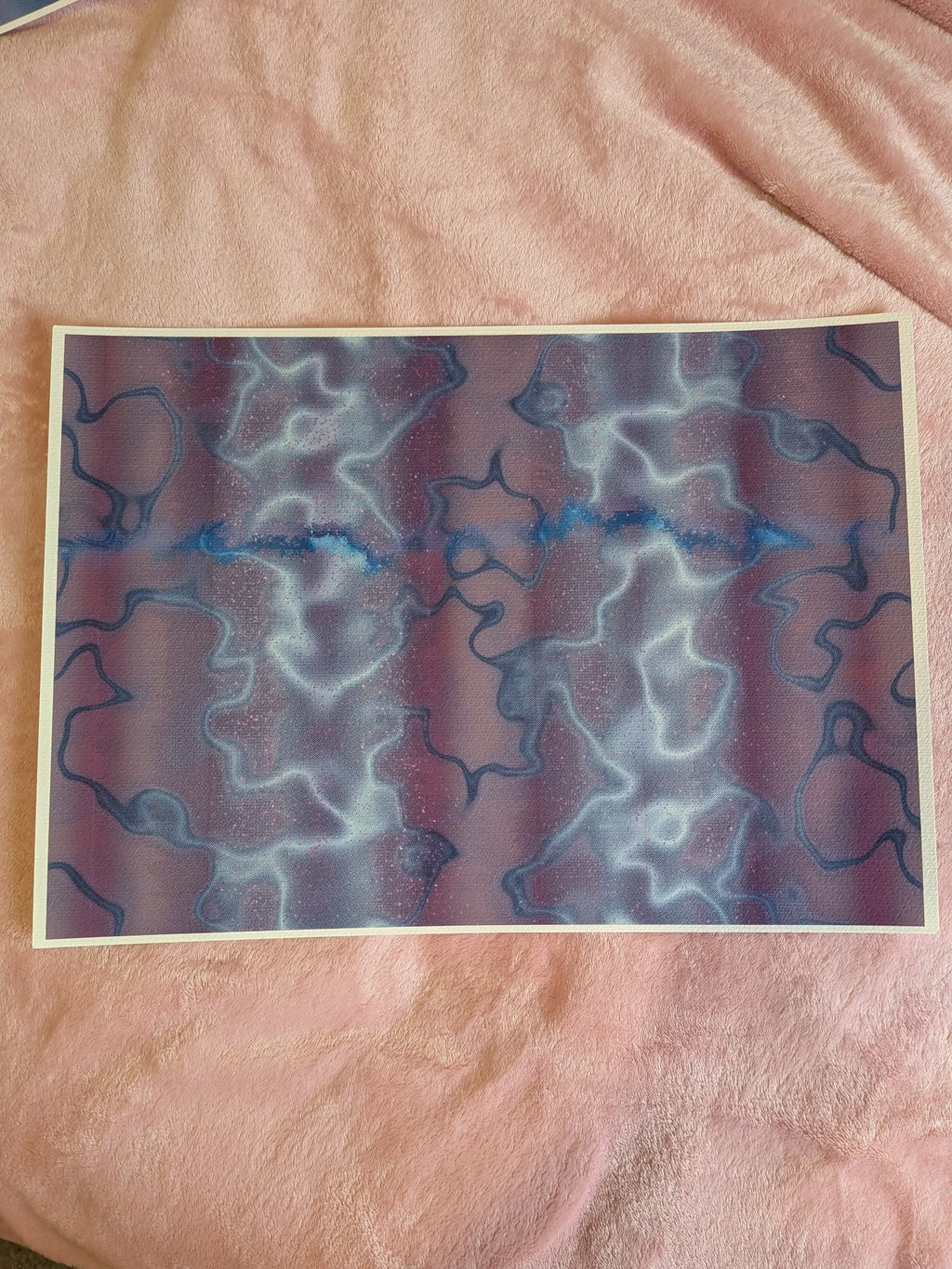 Abstract Art Print - Connexion