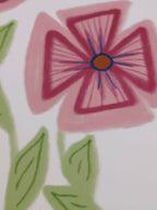 Pink Flower Print