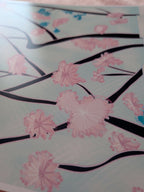 The flowers over the fence A4, Natural