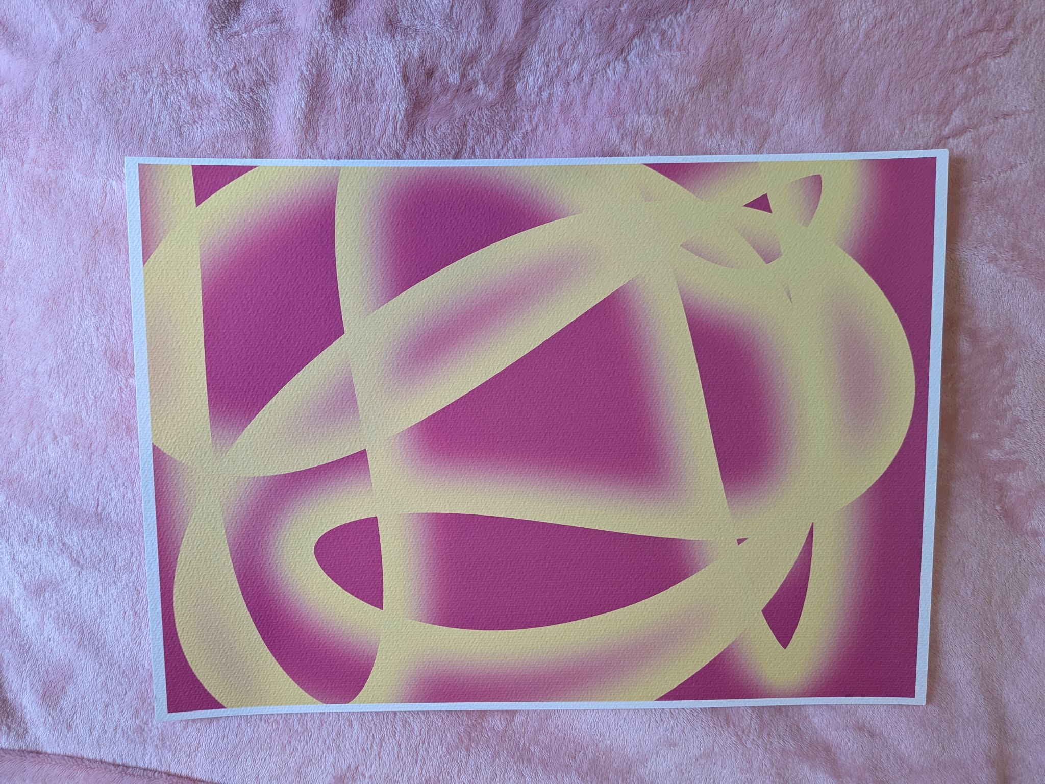 Abstract Art Print - Safe