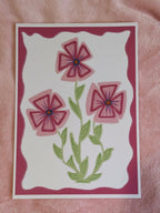 Pink Flower Print