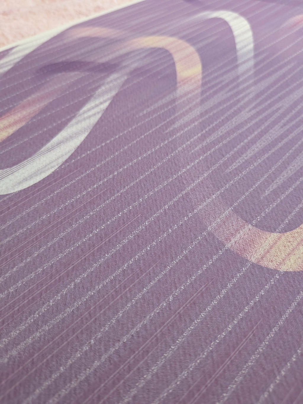 Abstract Art Print - Purple