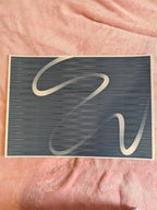 Abstract Art Print - Gray