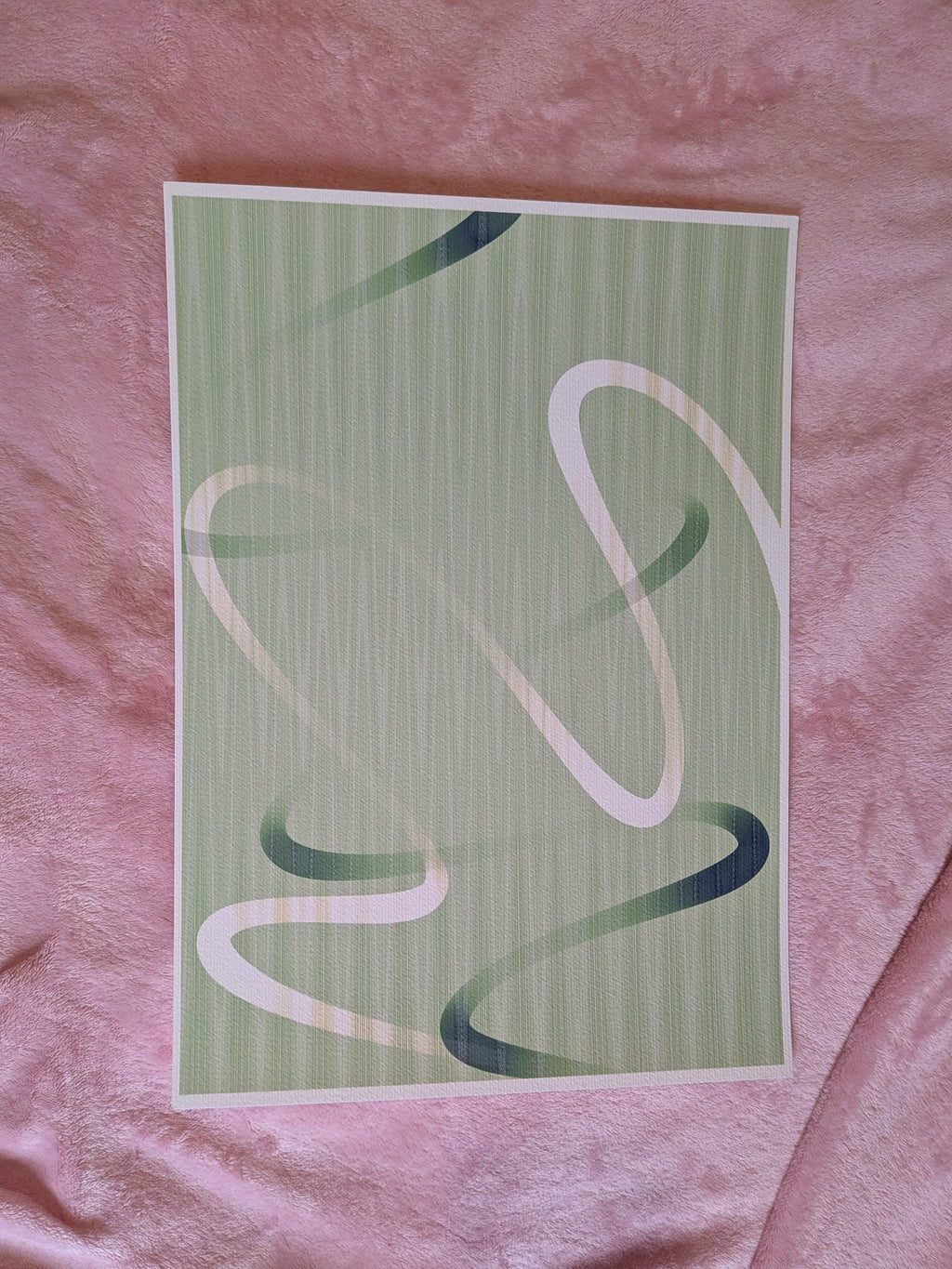 Abstract Art Print - Green