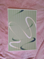 Abstract Art Print - Green