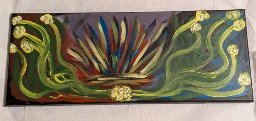 Abstract Art - Acrylic painting, Meditative