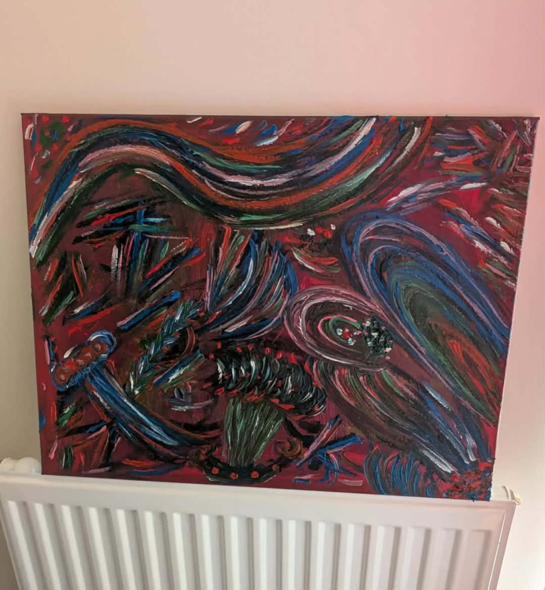 Oil painting - Carpet Symphony