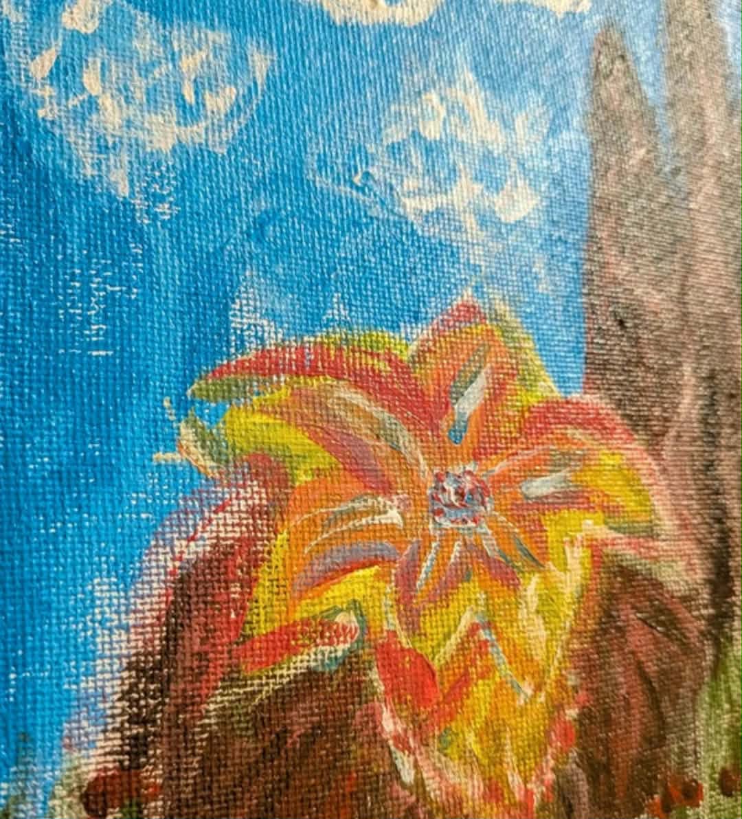 Acrylic painting - Mountain Vibe