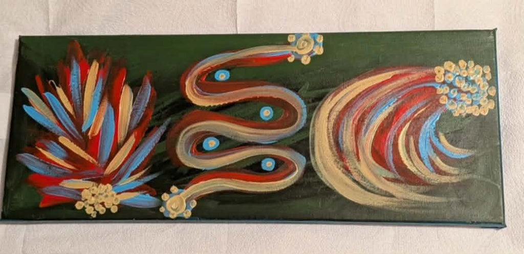 Abstract Art - Acrylic painting, Meditative