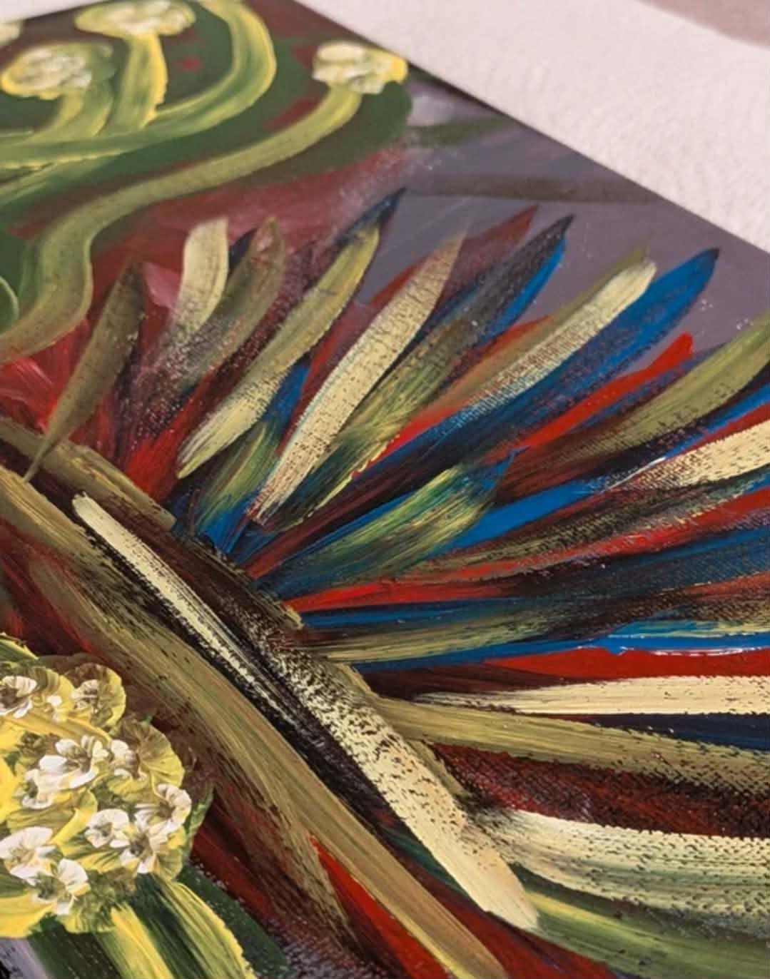 Abstract Art - Acrylic painting, Meditative