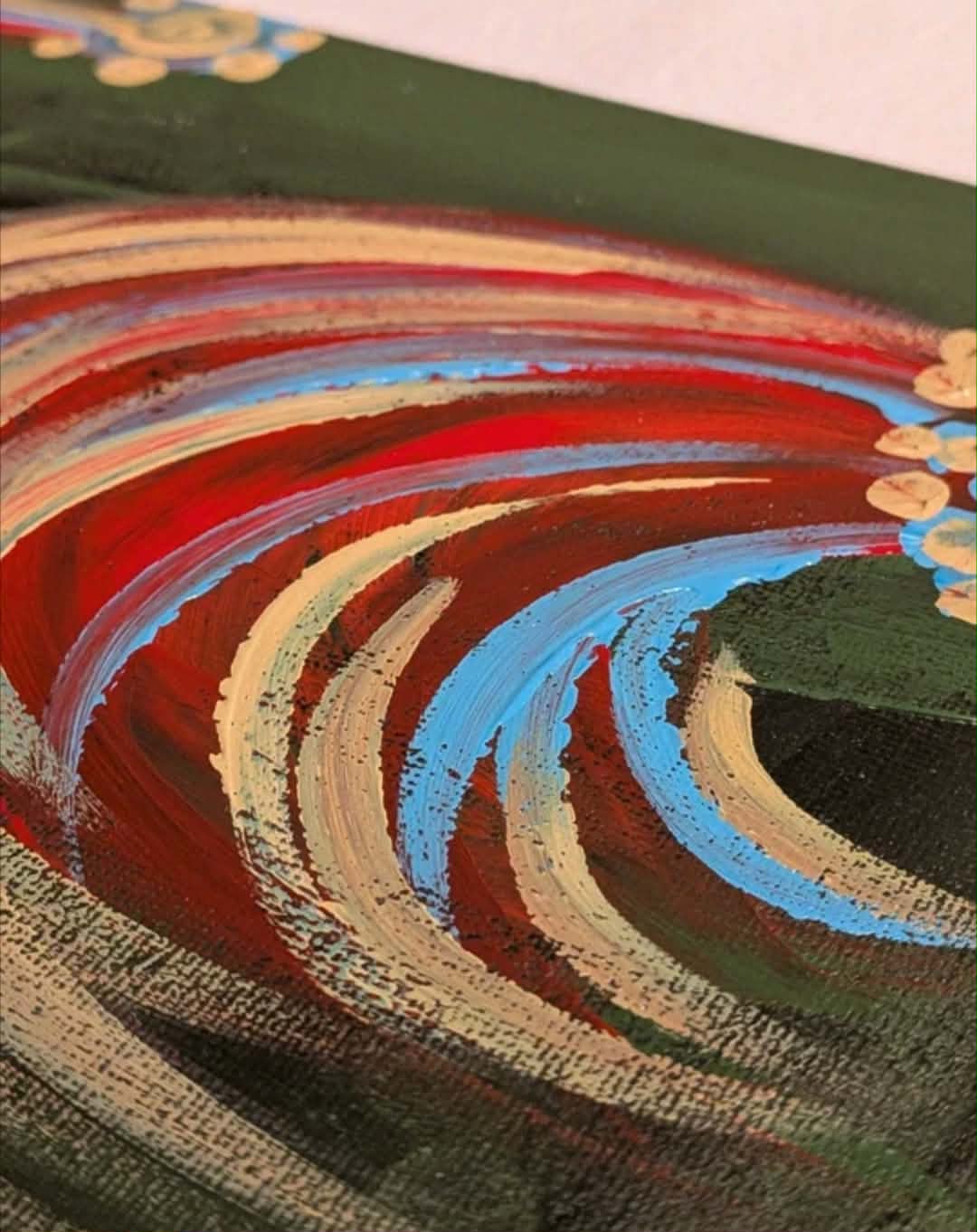 Abstract Art - Acrylic painting, Meditative