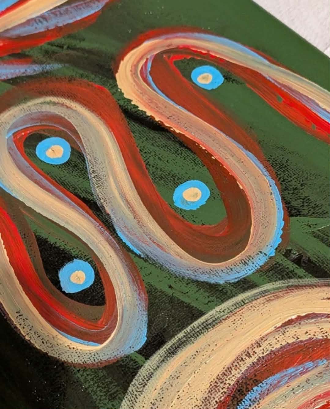 Abstract Art - Acrylic painting, Meditative