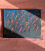 Acrylic painting - Sparkle of the night