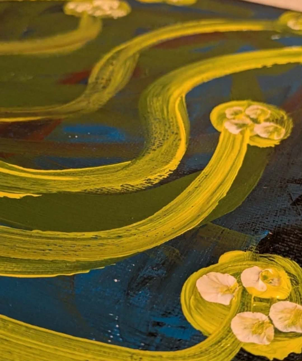 Abstract Art - Acrylic painting, Meditative