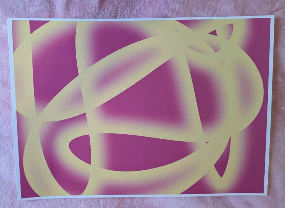 Abstract Art Print - Safe A3 Art Print, Home Decor, Modern Art, Philosophical Positive Decor, Unframed Wall Art