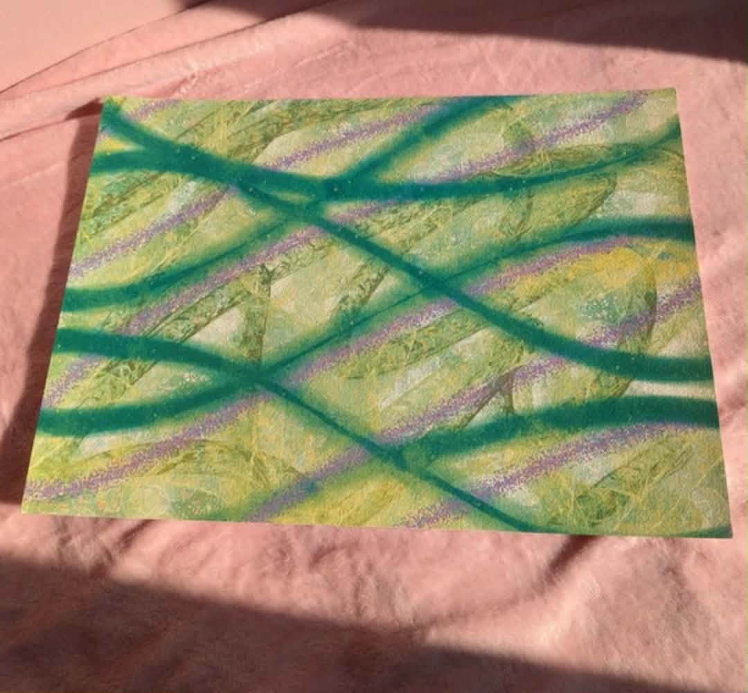 Abstract Art Print - Freshness A3 Wall Art, Home Decor, Modern Art, Philosophical Positive Decor, Unframed Art Print